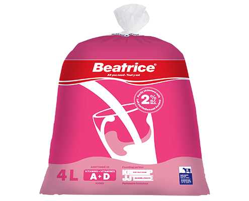 Beatrice 2% Partly Skimmed Milk